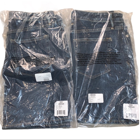 NWT! GOOD AMERICAN The Denim Classic Mini Skirt - Picture 14 of 16